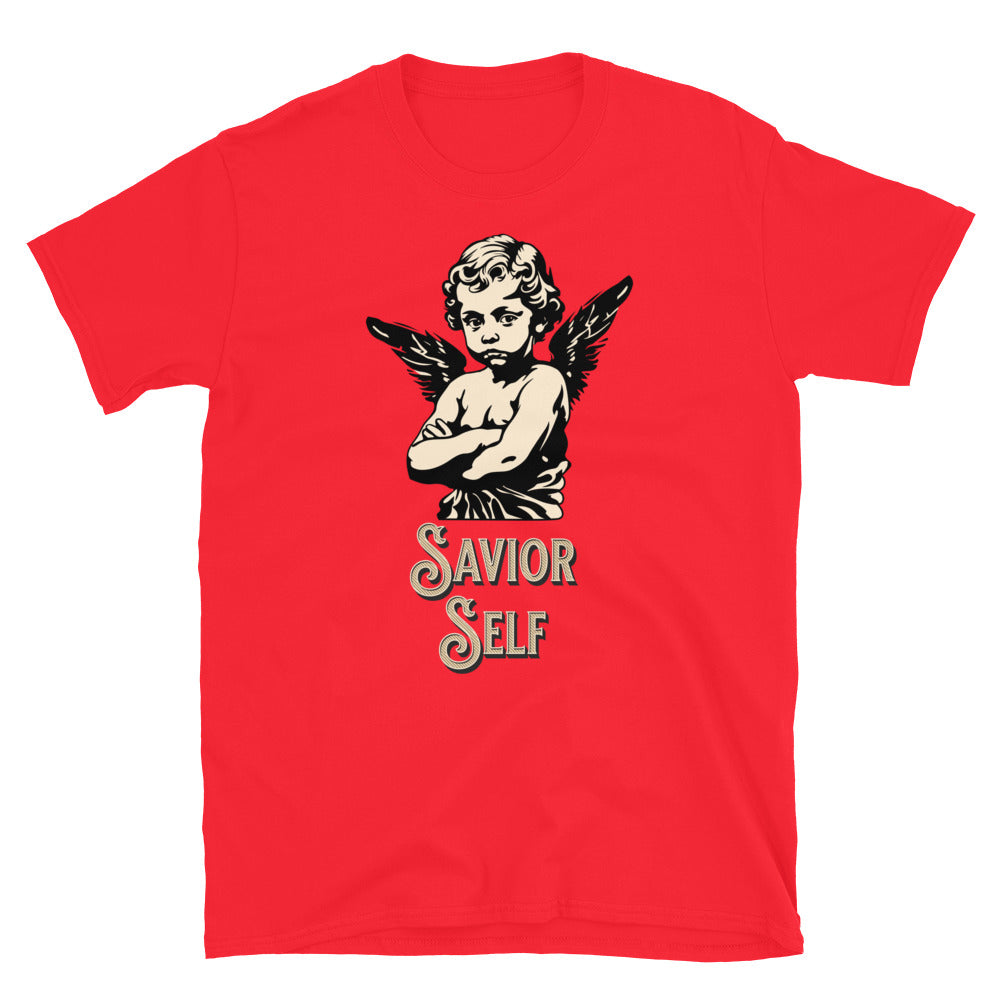 Savior Self Boy Angel TShirt - Red Color - https://ascensionemporium.net